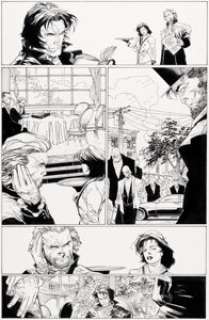 Travis Charest and Troy Hubbs WildC.A.T.s #21 New Team First Appearance Issue Story Page 13 Original Art (Image, 1995).