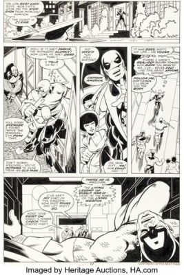 John Byrne and Dan Adkins Iron Fist #12 Story Page 11 Original Art (Marvel, 1977). | Heritage