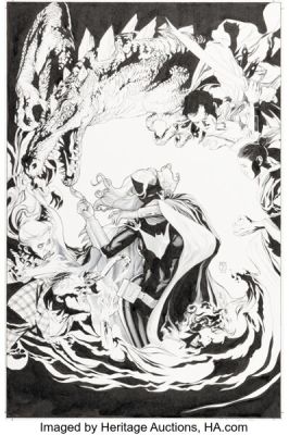 J. H. Williams III Batwoman #10 Cover Original Art (DC, 2012). | Heritage