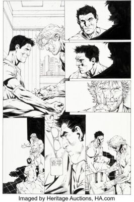 Jim Lee and Scott Williams Superman #208 Story Page 3 Original Art (DC, 2004). | Heritage