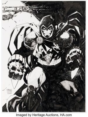 Jim Lee Detective Comics #1084 Variant Cover Original Art - CGC Signature Series (2024). | Heritage