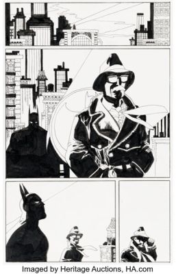 Tim Sale Batman: The Long Halloween Special #1 Story Page 9 Original Art (DC, 2021). | Heritage