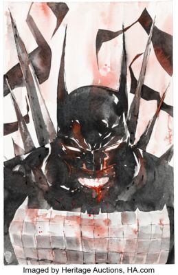 Dustin Nguyen Absolute Batman #9 Variant Cover Original Art (DC, 2025). | Heritage