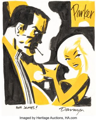 Darwyn Cooke - Richard Stark‘s Parker Illustration Original Art (c. 2012).