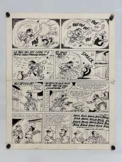 Francis | Francis - Planche original - Marc Lebut et son voisin - (1979) | Catawiki