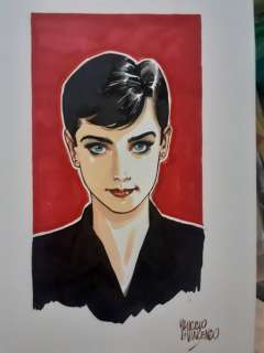 Di Vincenzo, Maurizio | Di Vincenzo, Maurizio - illustrazione originale "Julia" - (2023) | Catawiki