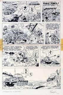 Franquin | Spirou et Fantasio, planche n°32 B Ã  l’encre de… | Millon