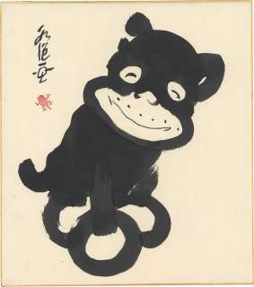 Norakuro Hand-Drawn Shikishi by Suihou Tagawa | Mandarake (Big Web)