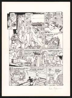 Nicolas Malfin - Planche originale n°5 - Golden City