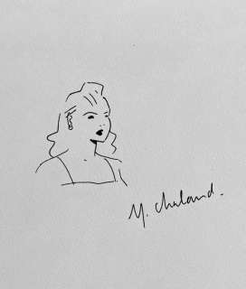 Chaland | Chaland, Yves - Dessin original - Pin up | Catawiki