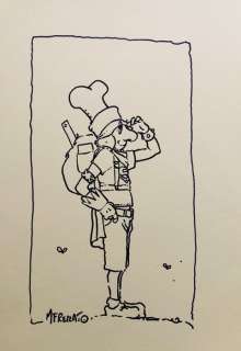 Frezzato, Massimiliano - 1 Original drawing - “Omaggio a Moebius” | Catawiki