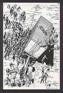 WALKING DEAD Issue #127 Splash Page | ComicConnect