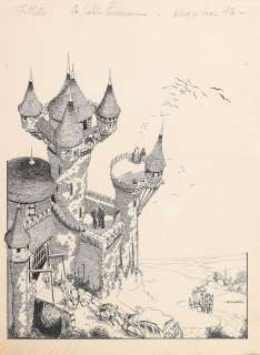 Calvo | La Petite Bucheronne, illustration Ã  l’encre de… | Millon