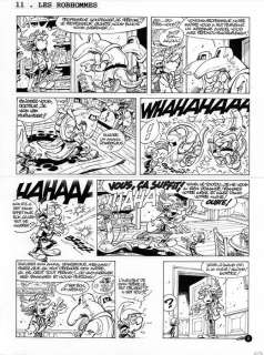 Seron, Pierre - 1 Original page - Les Petits Hommes T41 - Opération Q.I. - 2004 | Catawiki