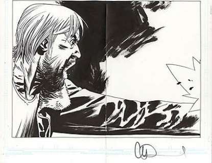 WALKING DEAD Issue #112 Double Page Splash | ComicConnect