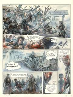 Saverio Tenuta - Planche originale n°10 - La Fleur cachée de l‘abomination - La Légende des Nuées écarlates