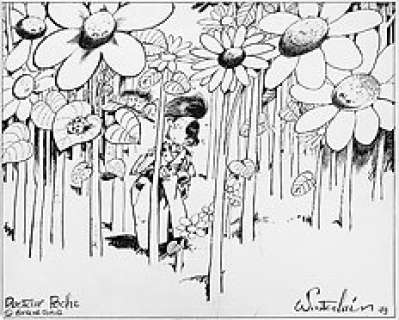 Wasterlain, Marc - 1 Original drawing - Docteur Poche - 1979 | Catawiki