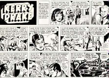 Andriola, Alfred - 1 Original page - Kerry Drake - 1968 | Catawiki