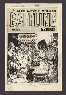 BAFFLING MYSTERIES Issue #23 Cover | ComicConnect
