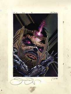 Simone Bianchi - S BIANCHI MARVEL MASTERPIECES MODOK #0 Trading Card Art
