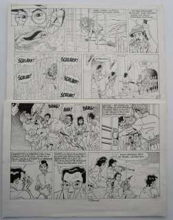 Renaud - 1 Original page - Pokervrouw 6 - Het bloed der Dewatah’s - 1987 | Catawiki