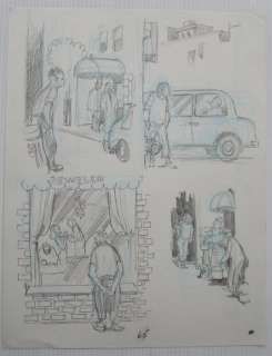 Will eisner - Original Sketch Page - City people notebook - 1 croquis original - 1989 | Catawiki
