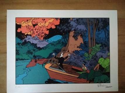 Will / Rosy - 1 Silkscreen - Tif et Tondu - Mr Choc - 1998 | Catawiki