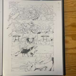 Ben Bishop - LAST RONIN - ISSUE 2 - PAGE 15 - (ORIGINAL ART)