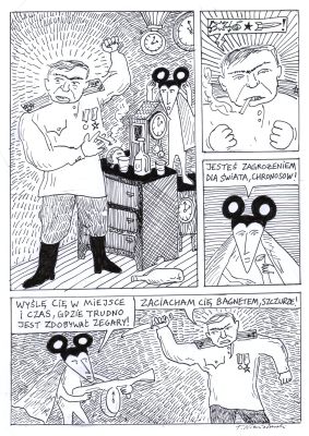 Tomasz Niewiadomski | Ratman. Z motyką na słońce, strona 62 | Galeria Komiksu