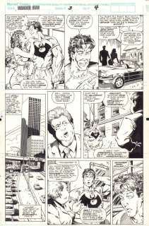 Jeff Johnson, Terry Austin | Wonder Man #3 P.4 - 1991 | Anthony’s Comic Book Art