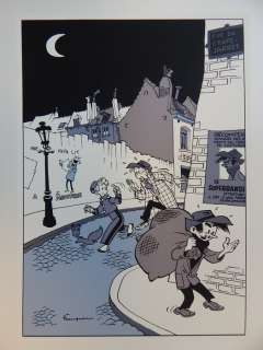 Franquin, André - 1 Silkscreen - Spirou et Fantasio - Album Journal Spirou #36 - Speciale gesigneerde 2-kleuren - 1994 | Catawiki