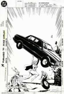 Jackson Guice - Original Cover Art for Action Comics #685 (DC, 1993). Supergirl is rendered by Jackson Guice in an -