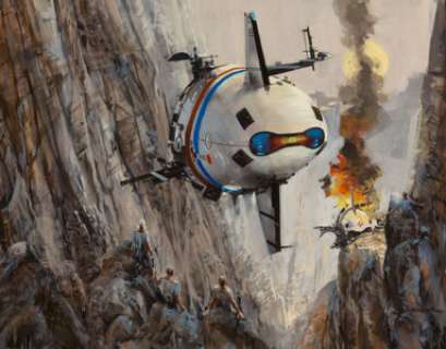 John Conrad Berkey (American, 1932-2008). Relics, Both, 2000. Acrylic and casein on board. 16-1/2 x 21 inches (41.9 x 53... | Heritage