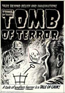 Lee Elias - Original Cover Art for Tomb of Terror #12 (Harvey, 1953). For "Tales Beyond Belief and - | Heritage