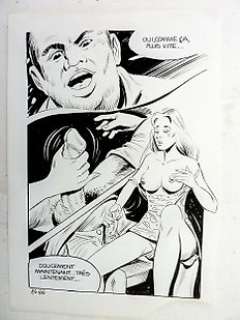 Gabaglio, Adriano - 5 Original page - Elvifrance - très érotiques