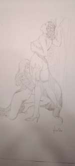 Frollo Leone - 1 Original drawing - Glamour | Catawiki