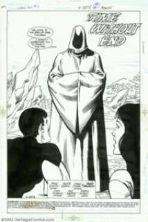 Keith Giffen, Ernie Colon and Pablo Marcos - Original Art for Cosmic Boy #4, page 1(DC, 1986). From the pen of -