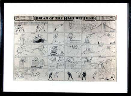 Winsor McCay - Original Comic Strip Art for Dream of the Rarebit (New York Herald Co., 1908). This is an amazing - | Heritage
