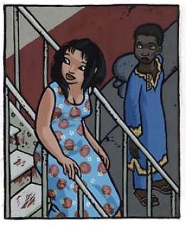 Stassen, Jean-Philippe - 1 Original colour page - Thérèse - 1999 | Catawiki