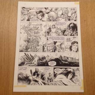 Mitton, J.Y | Original page (p.18)  - Vae Victis volume 3  - Garak, le voleur de torques (1992) | Catawiki