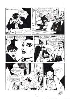 Mari, Nicola - 1 Original page - Dylan Dog #234 - "l’ultimo arcano" - 2006 | Catawiki