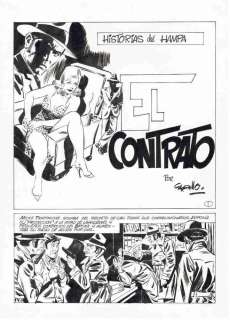 Antonio Carrillo (Spain, 1931) - Historias del Hampa – “El Contrato” Cover