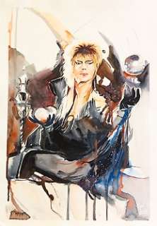 Volandri, Martina - 1 Original drawing - Jareth, il re dei goblin - 2023 | Catawiki