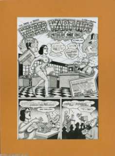 Gilbert Shelton - Zap Comix #4, Complete 5-page Story "Wonder Wart-Hog Breaks Up the Muthalode Smut Ring" -