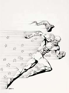 Bart Sears - Wizard #7 Cover (Sold Live on ‘Dueling Dealers of Comic Art‘ Episode #87 Podcast on 9-21-2022 Watch It Here!