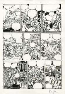 Frank Margerin | Lucien - Ricky chez les Ricains - Planche 22 | De l’art sur la planche