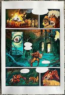 Reculé, Henri - 1 Original colour page - Les Immortels T3 - La Passion selon Nahel - 2002 | Catawiki