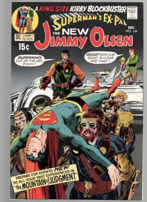 Superman’s Pal Jimmy Olsen #134 Comic Production Art Cover Proof Neal Adams Jack Adler | Neat Stuff Vault