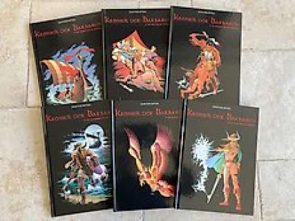 Kroniek der Barbaren 1-6 - Gesigneerd in beperkte oplage - 6 Album - EO - 2010/2011 | Catawiki