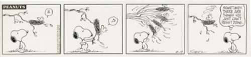 Charles Schulz Peanuts Daily Comic Strip Original Art, dated 8-19-71 (United Features Syndicate, 1971). - | Heritage